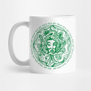 Medusa Says: Men Are Tra$h Mug